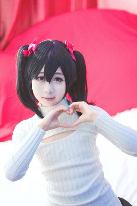 [国内Cosplay]ID0104 [CosPlay] 2015.09 No.204 nico x 希 开胸毛衣 [9P60M]